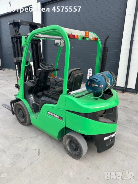 Газокар, Mitsubishi 2,5t | FG25N, 2009 Мотокар, снимка 1