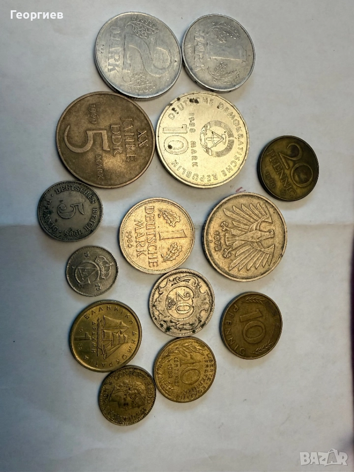 Монети от различни държави, снимка 1