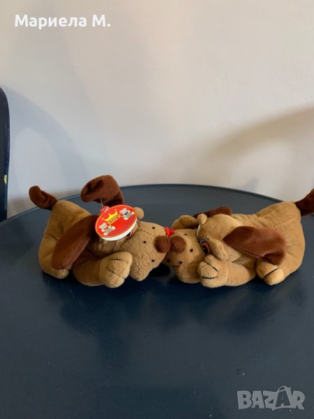 Играчка кучета с механична връв, с етикет, снимка 1