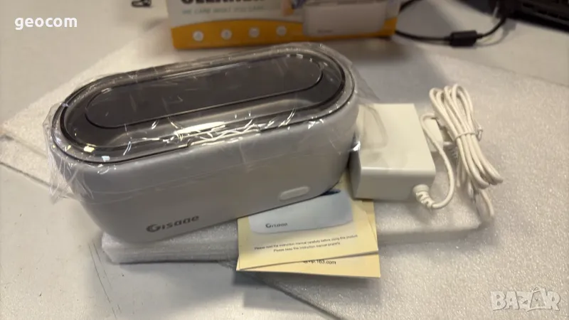 Ултразвукова ваничка за чистене 47Khz / 350ml (Нова, комплект), снимка 1