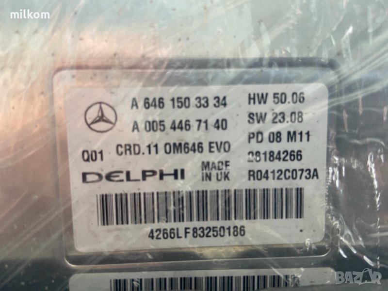 A6461503334 delphi om646 evo моторна електроника двигателен компютър делфи, снимка 1