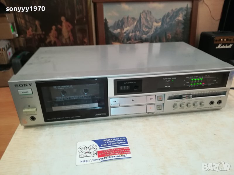 SONY TC-FX320 DECK MADE IN JAPAN-ВНОС SWISS 0410231414, снимка 1