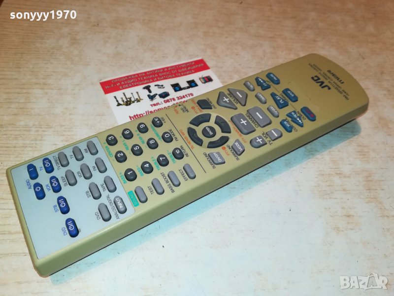 JVC RM-SRXE111R BIG REMOTE CONTROL 1102222007, снимка 1
