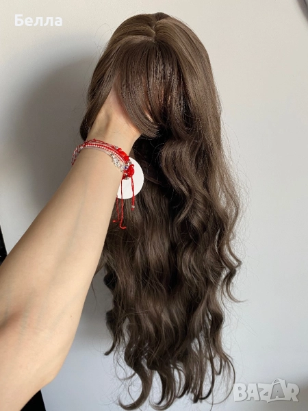 НОВА естествена перука! 100% високо качество, снимка 1