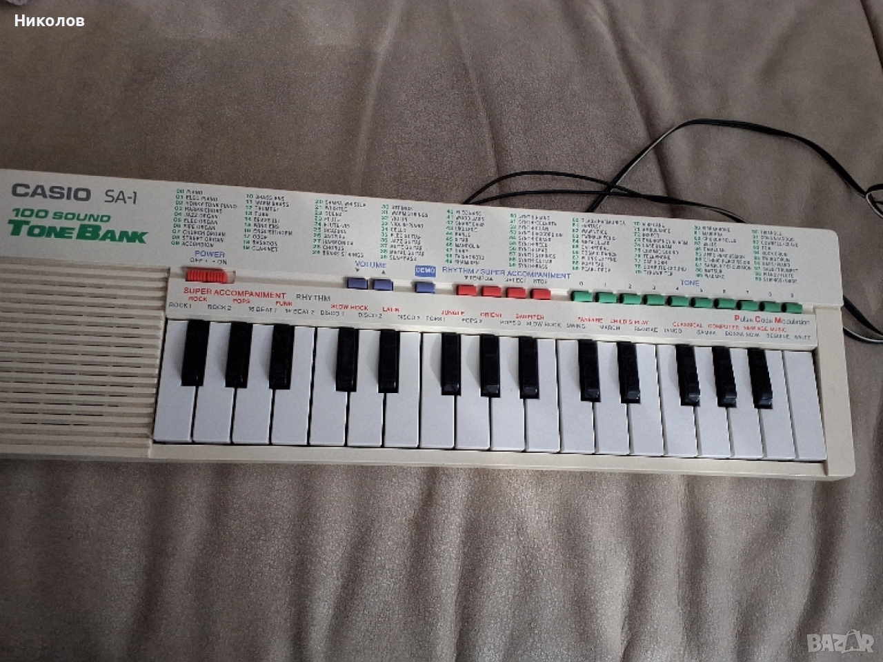 CASIO синтезатор , снимка 1