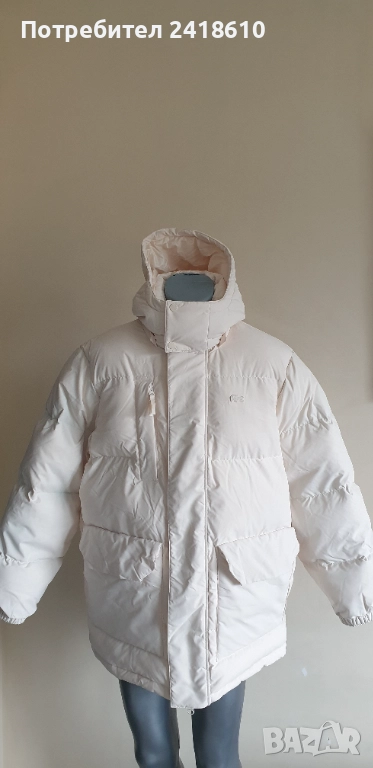 Lacoste  Down Mens Jacket Size - 52  M / L Oversize  ОРИГИНАЛ! Зимно пухено Яке!, снимка 1