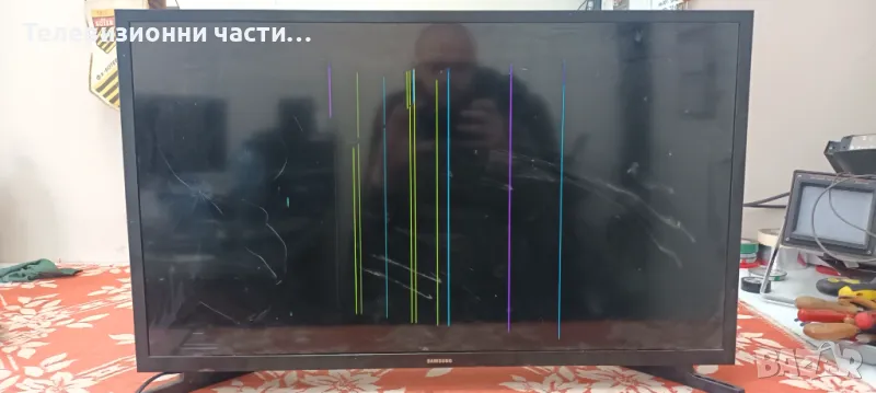 Samsung UE32T4302AK със счупен екран CY-JN032AGCR2V PT320AT03-3-XC-1/BN9652526F BN96-52526F DY82T5JV, снимка 1