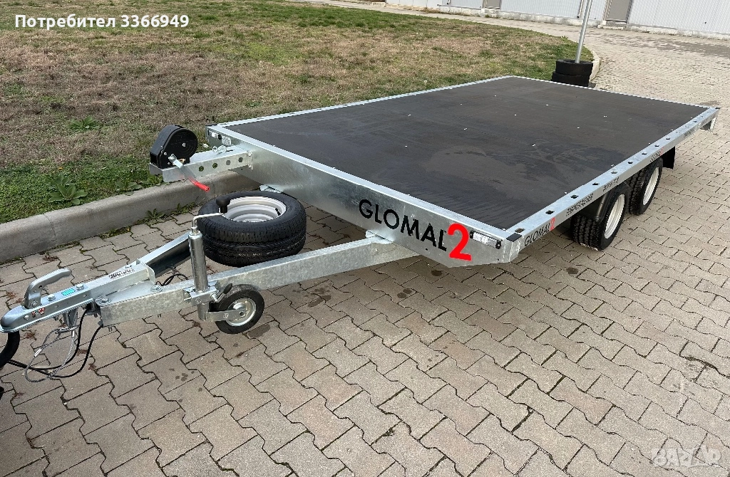 Ремарке за UTV под наем / 3.90м X 2.05м, снимка 1