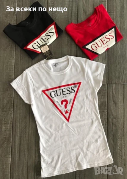 Guess Унисекс Тениска👚👕Дамска Тениска👕Мъжка Тениска Гес - Различни Цветове Код LFS571, снимка 1