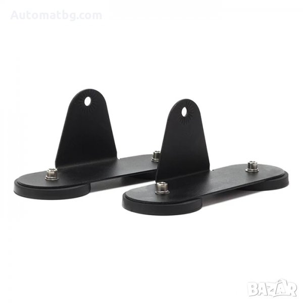 Стойка за халогени Automat, Магнитна, 2броя, Черни, снимка 1