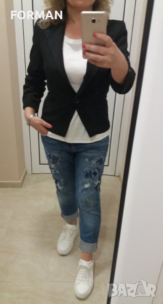 Черно лятно сако, снимка 1