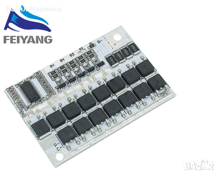 Продавам BMS защитна платка за Li-ion батерии 3s / 4s / 5s 80A, снимка 1