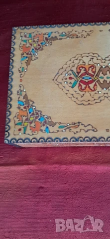 Стара дървена кутия , снимка 4 - Колекции - 50910738