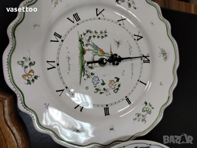 Порцеланови часовници, снимка 3 - Стенни часовници - 52451875