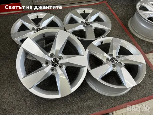 17 Цола 5x100 Оригинални Нови VW T Cross  Polo Skoda Scala Kamiq , снимка 7 - Гуми и джанти - 49560362