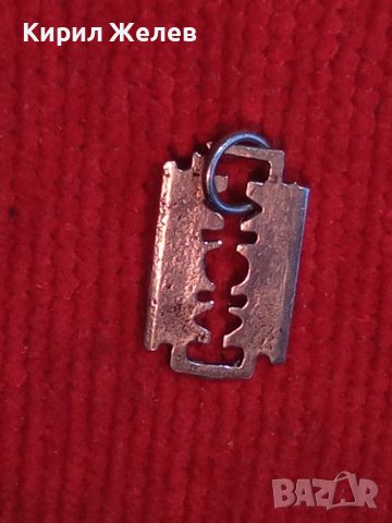 ДИЗАЙНЕРСКИ ФЕШЪН АРТ СРЕБЪРЕН ФИГУРАЛЕН МЕДАЛЬОН СРЕБРО 925 ПРОБА 26897