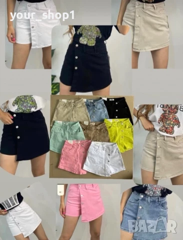 Къса дънкова пола/панталон , снимка 1