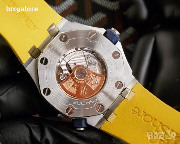 Мъжки часовник Audemars Piguet Royal Oak Offshore Diver Yellow с автоматичен механизъм, снимка 6 - Мъжки - 42385847
