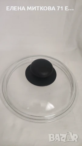 Среден масивен дълбок тиган от неръждаема стомана с двойно дъно, снимка 2 - Съдове за готвене - 51397387