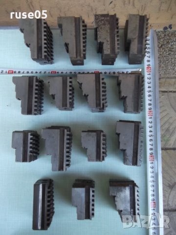 Лот от 15 бр. комплекта челюсти за тричелюстен универсал, снимка 2 - Стругове - 34408247