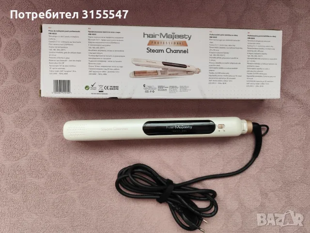 Преса за коса Hair majesty, снимка 2 - Преси за коса - 56054024