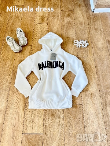 Balenciaga!Страхотно топло ежедневно худи Balenciaga.С М Л размер, снимка 3 - Суичъри - 52150538