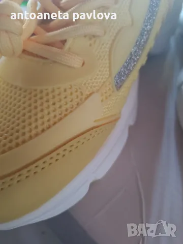 Маратонки в жълт цвят , снимка 3 - Маратонки - 49528905