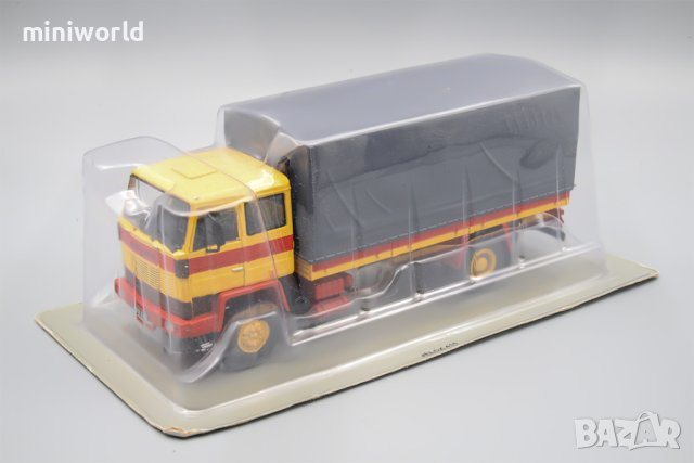 Jelcz 415 бордови с тента 1986 - мащаб 1:43 на DeAgostini моделът е нов в блистер, снимка 4 - Колекции - 44097949