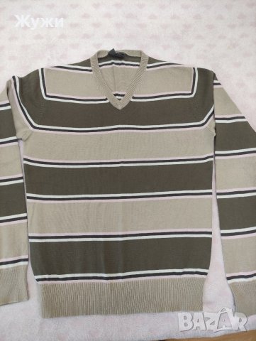 Мъжки пуловер, размер Л , снимка 2 - Пуловери - 44113662