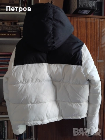 Капитонирано яке CROPP - puffer с качулка, S, снимка 4 - Якета - 53037680