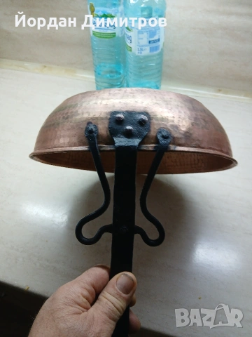 стар меден тиган отлично състояние , снимка 3 - Антикварни и старинни предмети - 53306984