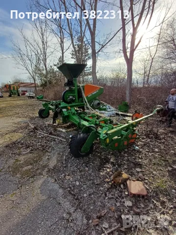 Сеялка AMAZONE EDX 6000-2 с бункер за микрогранула, снимка 3 - Селскостопанска техника - 48819242