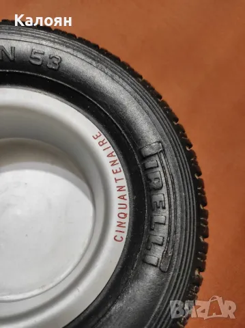 Винтидж пепелник гума Пирели, снимка 3 - Колекции - 48059418