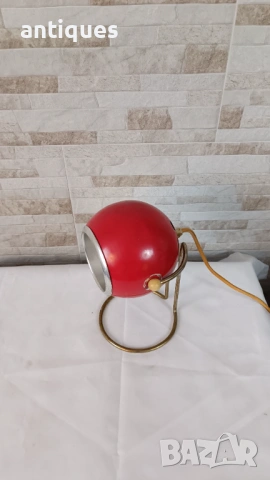 Стара настолна лампа - ELEKTROFEM ISZ - HE- 4173 - Hungary - Космическа ера, снимка 2 - Антикварни и старинни предмети - 53347513