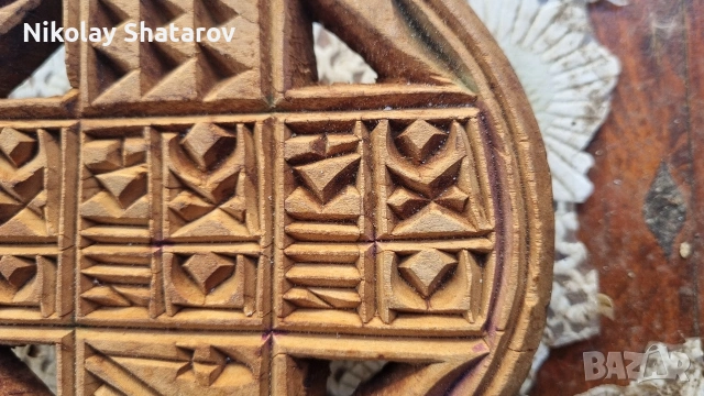 Посфор . Печат за хляб , снимка 3 - Антикварни и старинни предмети - 53632934