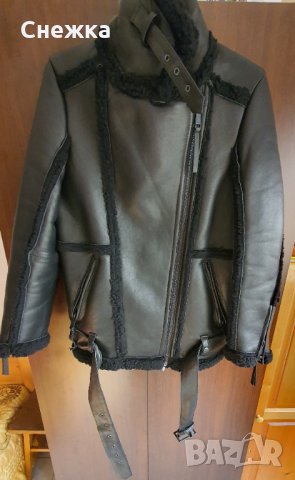 Уникално дамско яке естествена кожа, снимка 6 - Якета - 34709329