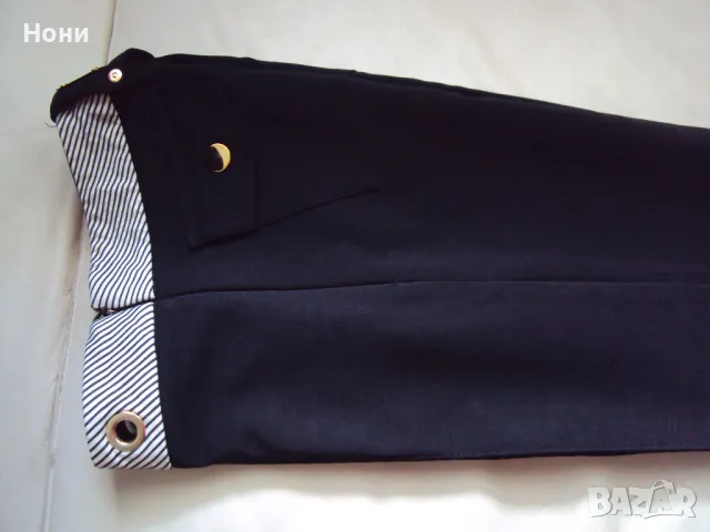 Оригинален панталон Celyn b на Elisabetta Franchi черен, снимка 6 - Панталони - 50160410