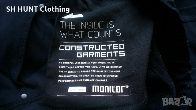 MONITOR WORKER 4 WAY STRETCH PANTS размер L изцяло еластичен работен панталон W4-400, снимка 17 - Панталони - 52026124