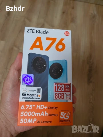 Чисто нов ZTE BLADE A76 5G