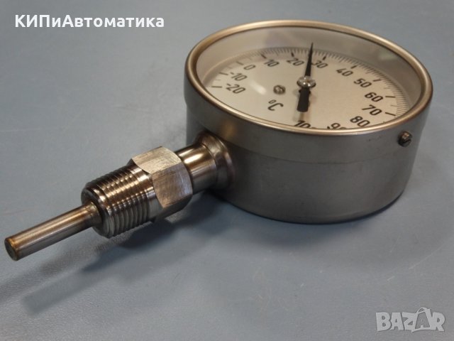 биметален термометър Wika ф100mm, -20+100°C, снимка 4 - Резервни части за машини - 34452528