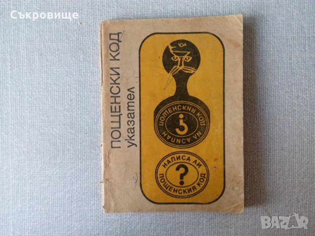 Указател пощенски код България 1975