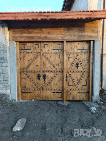 Дървени порти по поръчка - изработка и стилен вид!, снимка 13 - Дърводелски услуги - 51226986