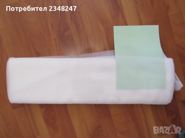 Бял шифон, снимка 2 - Други - 51302623