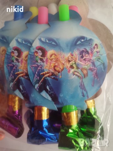  winx Уинкс Уйнкс Свирка свирки за детско парти рожден ден, снимка 2 - Други - 41329212