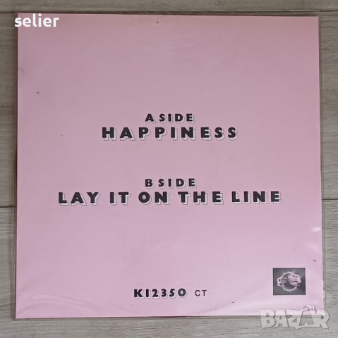 POINTER SISTERS -HAPPINESS /LAY IT ON THE LINE MAXI SINGLE ЧЕРВЕН ВИНИ Английско издание 1978г Стил:, снимка 2 - Грамофонни плочи - 41434135