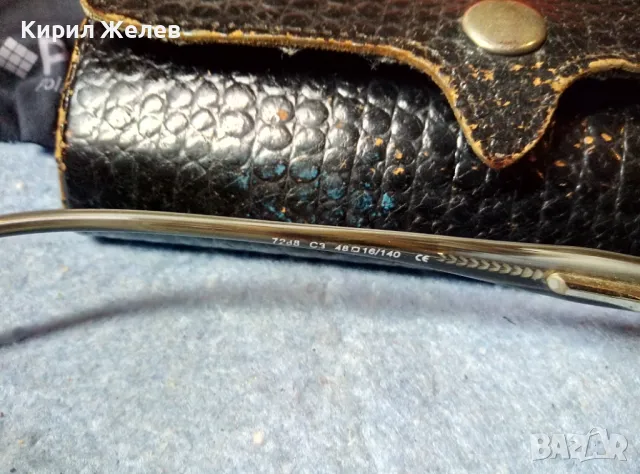 NORDIK Маркови ДИОПТРИЧНИ ОЧИЛА с КЪРПИЧКА POLAROID и КАЛЪФ от КРОКОДИЛСКА КОЖА ALEU STYLE 47716, снимка 10 - Слънчеви и диоптрични очила - 47465187