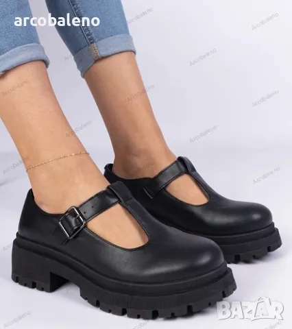 Дамски ежедневни обувки на платформа от еко кожа Belever, 2цвята , снимка 7 - Дамски ежедневни обувки - 49256898