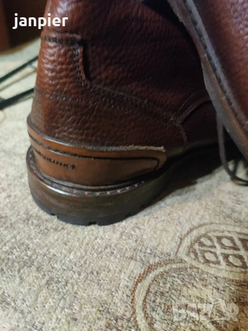 Мъжки кожени боти Floris van Bommel.Размер 43,5, снимка 7 - Официални обувки - 53497899