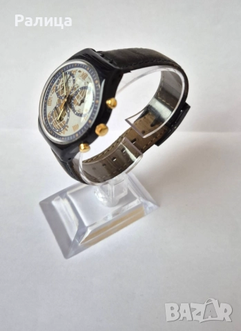 Часовник Swatch хронограф с 22 камъка,, снимка 4 - Мъжки - 52585102