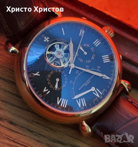Мъжки часовници Top quality Vacheron Constantin , снимка 6 - Чанти - 36246851